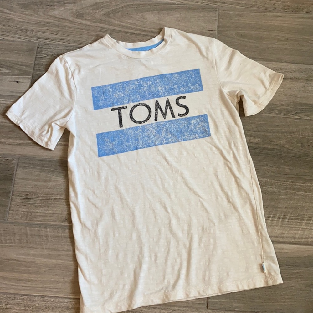TOMS Youth XL (16) Graphic Short sleeve tee EUC